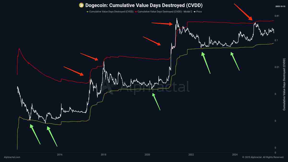 一文了解狗狗币（DOGE）持币者正在买入回调：2026年达到1.60美元现实吗