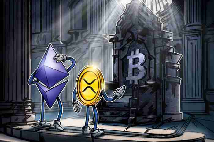 为什么比特币的主导地位很重要 没有比特币以太坊(ETH)和瑞波币(XRP)会发生什么