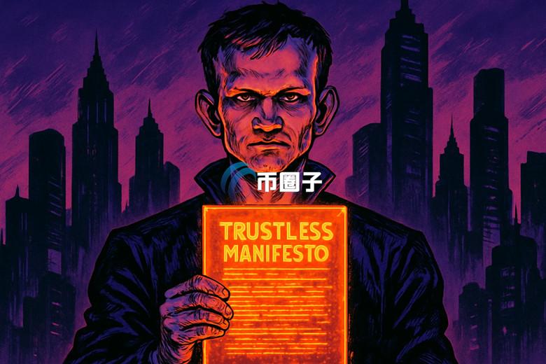 V神与以太坊基金会发表免信任宣言：若为效率牺牲去中心化 区块链仅剩空壳